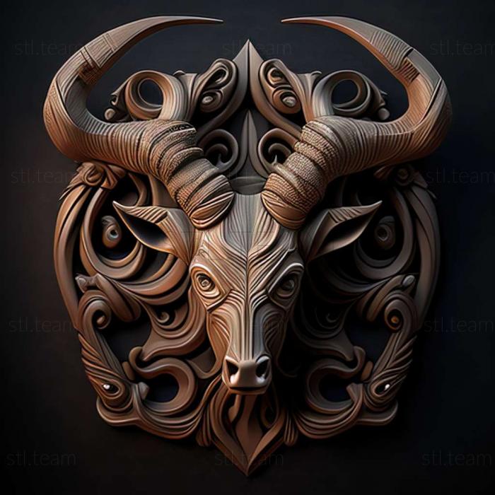 3D model horns (STL)